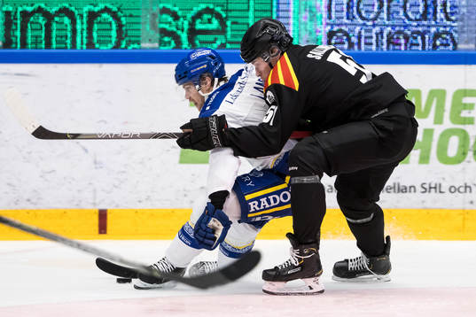 Leksands Oskar Lang och Brynäs Tomi Sallinen