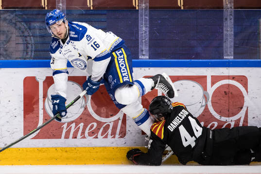 Leksands Daniel Gunnarsson och Brynäs Nicklas Danielsson