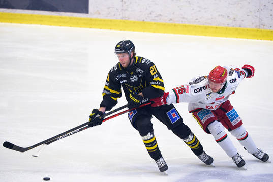 Västerås Lukas Zetterberg och Modos Sebastian Ohlsson