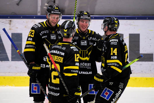 Västerås Alexander Lunsjö jublar