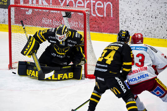 Västerås målvakt Emil Kruse