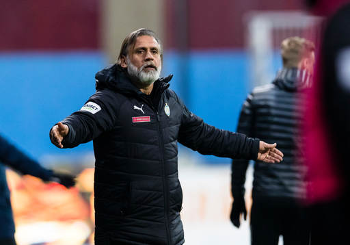 AFC Eskilstunas tränare Özcan Melkemichel