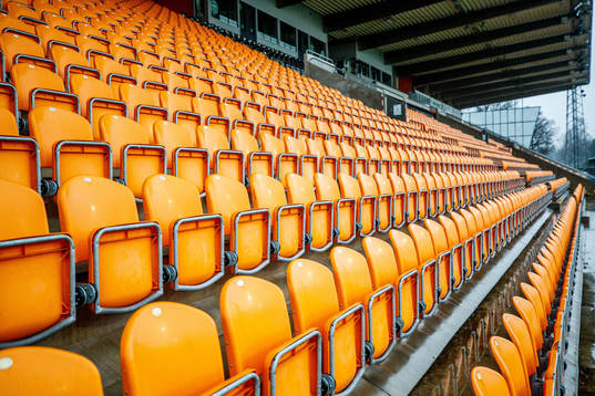 Iver Arena innan fotbollsmatchen i Superettan mellan