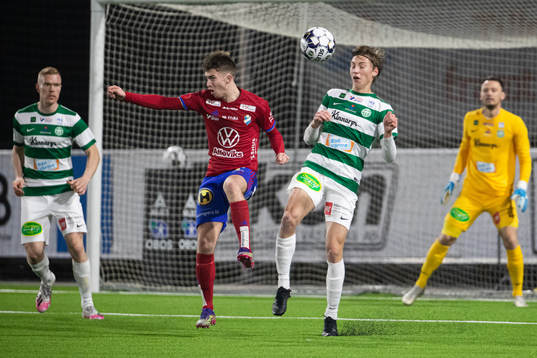 Östers Carl Johansson och Västerås Albin Sporrong