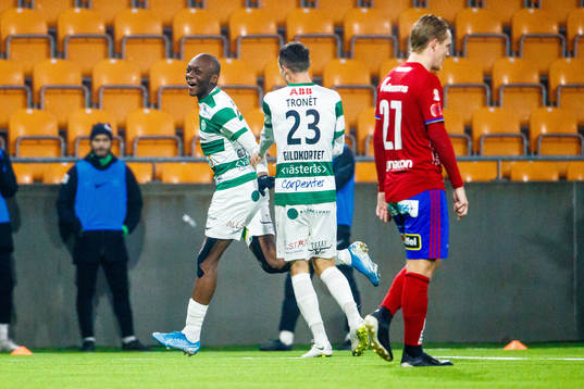 2-1 av Västerås Moonga Simba , Filip Tronet och Östers