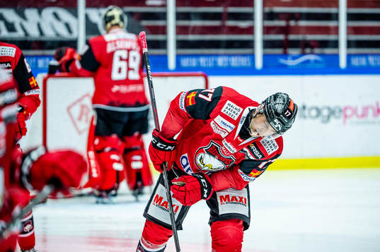 Malmö Redhawks Pathrik Westerholm deppar