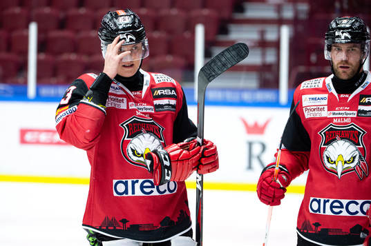 Malmö Redhawks Fredrik Händemark deppar