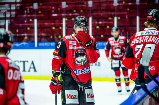 Malmö Redhawks Adam Ollas Mattsson deppar