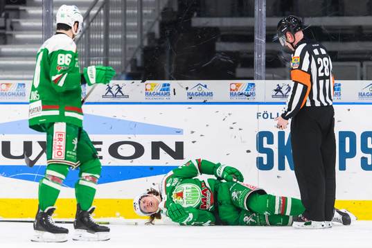 Rögles Moritz Seider har ont