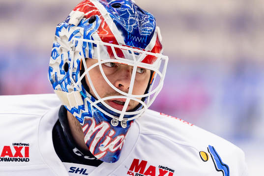 Linköpings målvakt Niklas Lundström