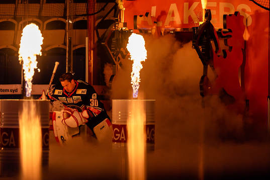 Växjös målvakt Viktor Fasth