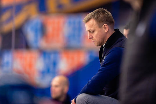 Linköpings tränare Bert Robertsson deppar