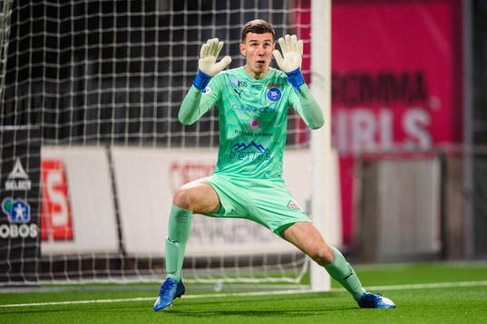 Akropolis målvakt Samuel Brolin