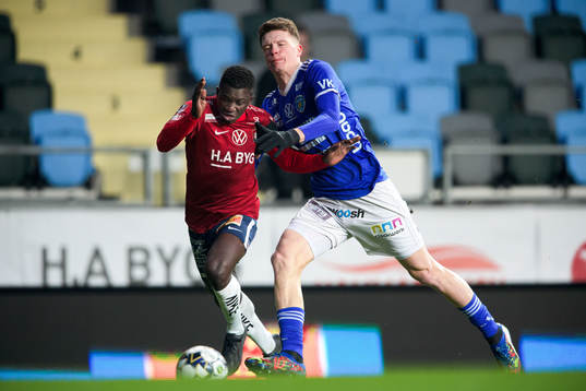 Örgrytes Babacarr Jobe och Umeås Myroslav Mazur