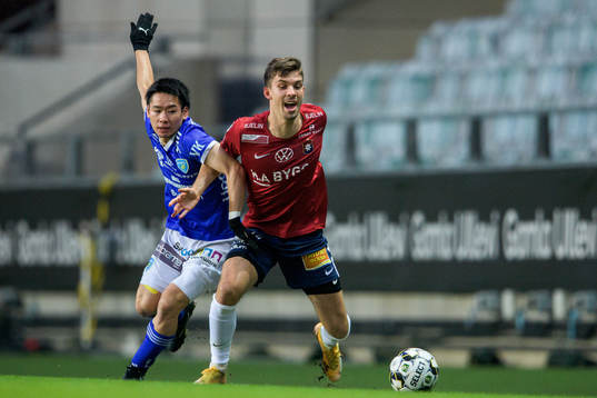 Umeås Soya Takahashi och Örgrytes Daniel Paulsson