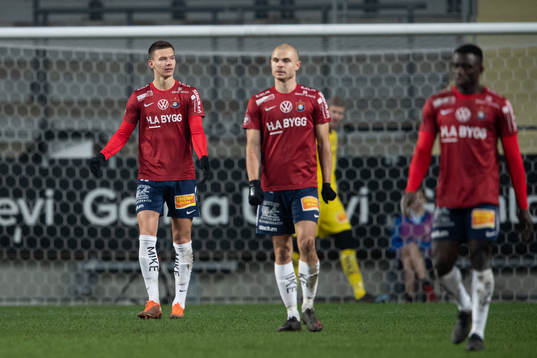 Örgrytes Arvid Brorsson, Hannes Sahlin och Babacarr Jobe