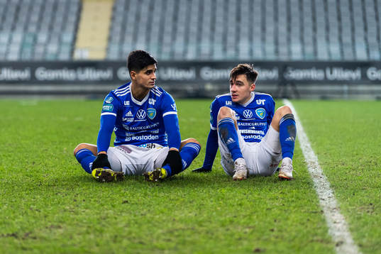 Umeås Dillan Ismail och Deniz Yaldir deppar