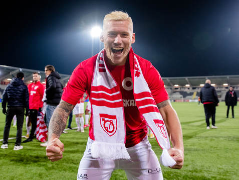 Degerfors Victor Edvardsen jublar