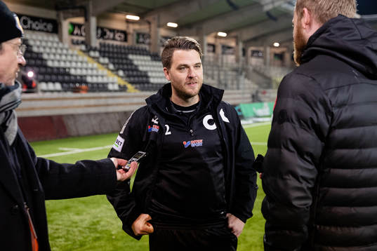 Degerfors tränare Andreas Holmberg
