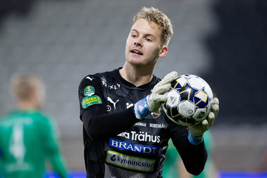 Ljungskiles målvakt Robin Wallinder