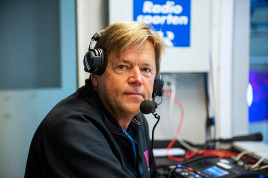 Sveriges Radios och Radiosportens kommentator Jan Rindstig