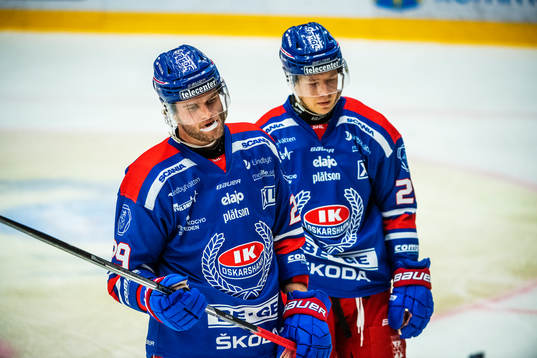 Oskarshamns Kim Rosdahl och Kim Strömberg deppar