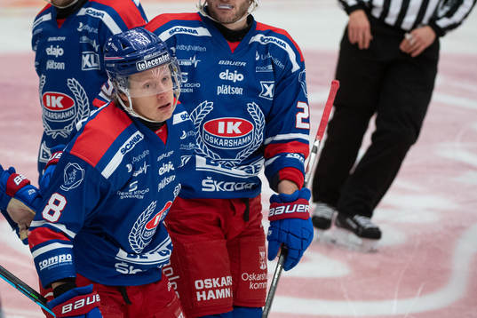 Oskarshamns Fredrik Olofsson jublar