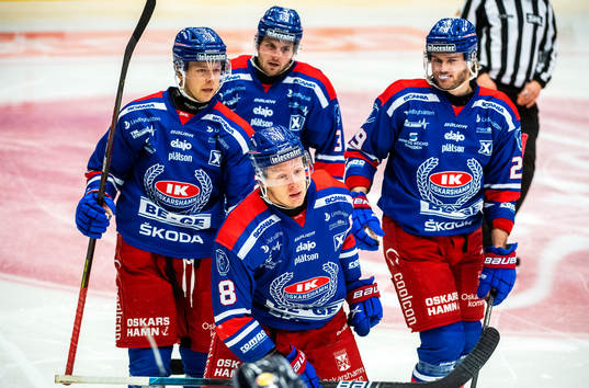 Oskarshamns Fredrik Olofsson jublar
