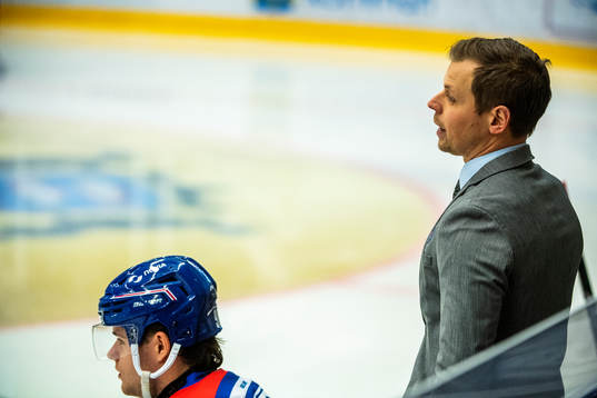 Oskarshamns tränare Martin Filander