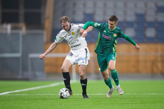 GAIS August Wängberg och Dalkurds Samuel Leach Holm