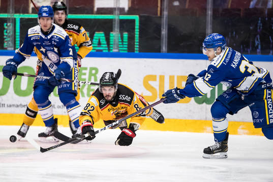 Luleås Chris Desousa och Leksands Jesper Kandergård