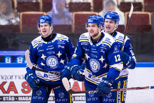 Leksands Fredrik Forsberg jublar