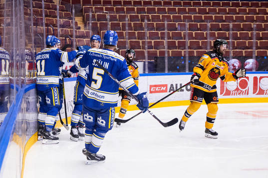 Leksands Jon Knuts, Calle Själin och Martin Karlsson jublar