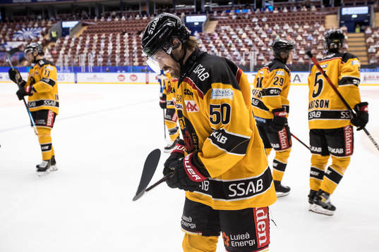 Luleås Daniel Sondell deppar