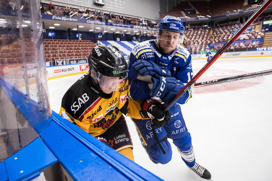 Leksands Fredrik Forsberg och Luleås Nils Lundkvist