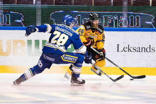 ???under ishockeymatchen i SHL mellan Leksand och Luleå