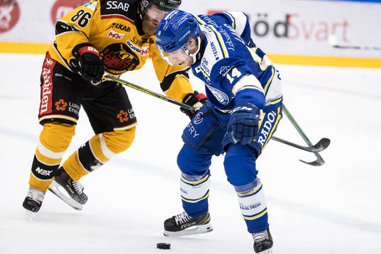 Luleås Linus Klasen och Leksands Oskar Lang