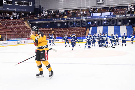 Luleås Erik Gustafsson deppar