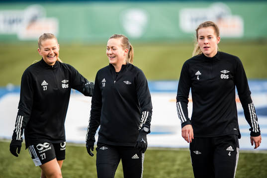 Lisa-Marie Karlseng Utland, Kristine Minde and Ina Kamilla