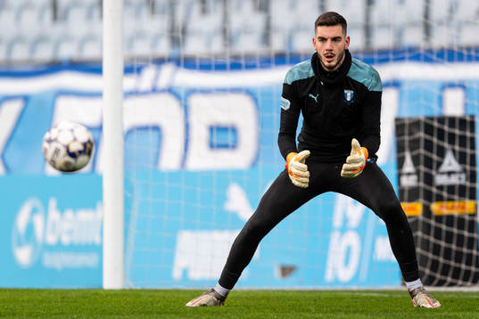 Malmö FFs målvakt Marko Johansson