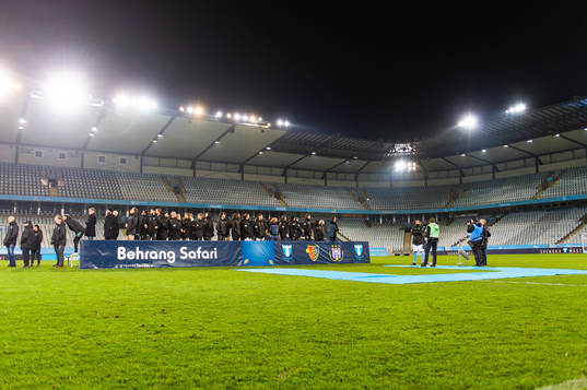 Malmö FFs Behrang Safari hyllas