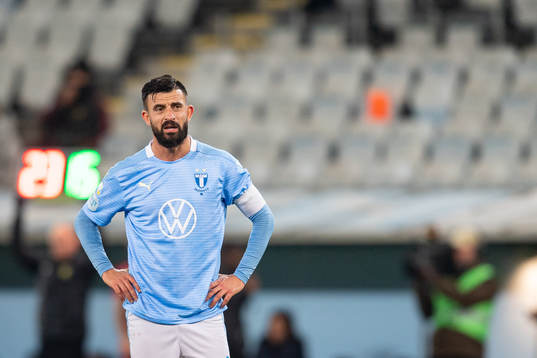 Malmö FFs Behrang Safari deppar