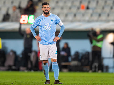Malmö FFs Behrang Safari deppar