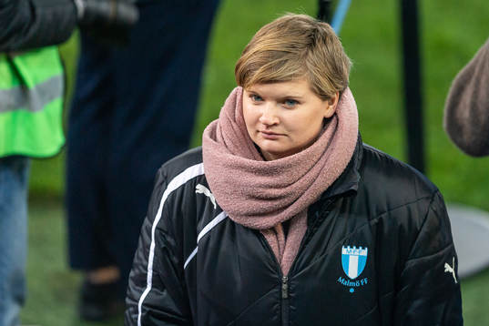Malmö FFs kommunikatör Frida Ardemark