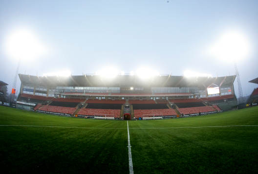 Norra läktaren på Behrn Arena