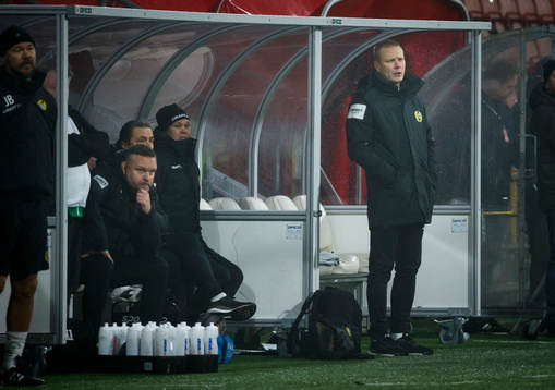 Hammarbys tränare Stefan Billborn