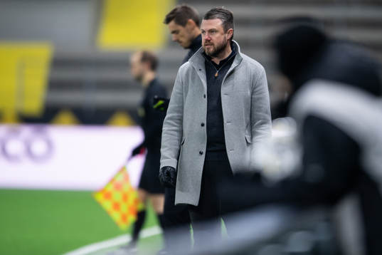 Elfsborgs manager Jimmy Thelin