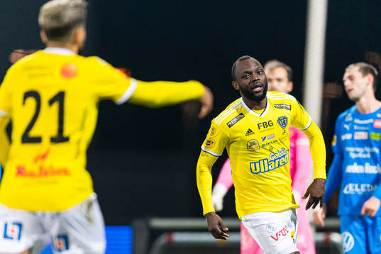 Falkenbergs John Chibuike jublar