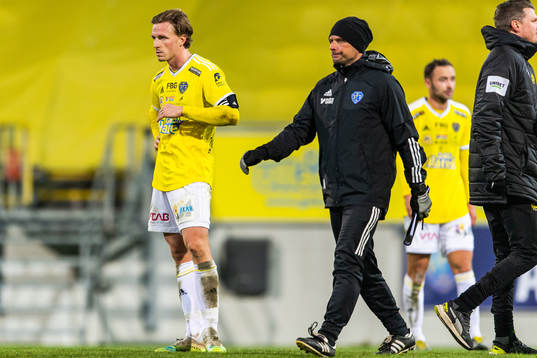Falkenbergs Carl Johansson deppar