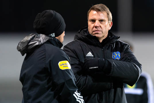 Falkenbergs tränare Hasse Eklund